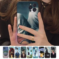 art rene magritte phone case for iphone 14 11 12 13 mini pro xs max cover 6 7 8 plus x xr se 2020 funda shell