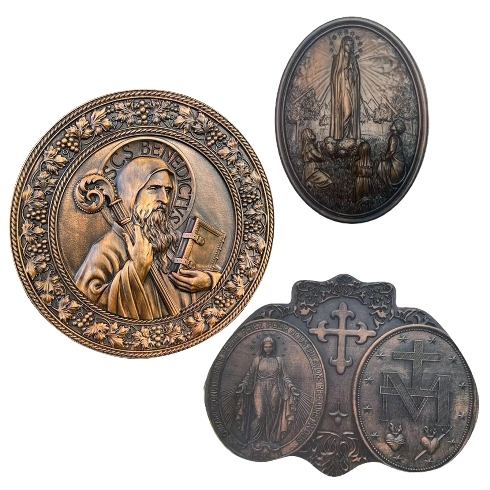 

Нежный католический Настенный декор, гладко отполированный, Реалистичный, резной, для семейного и семейного подарка