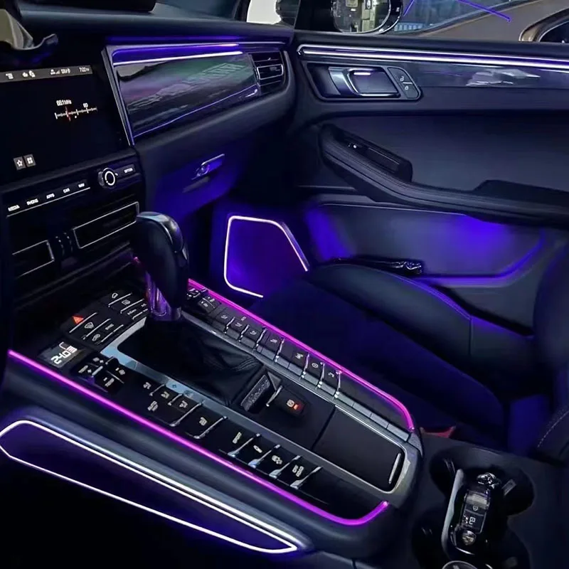 

Для Porsche Macan 2014-2023 64-цветные лампы окружающей среды