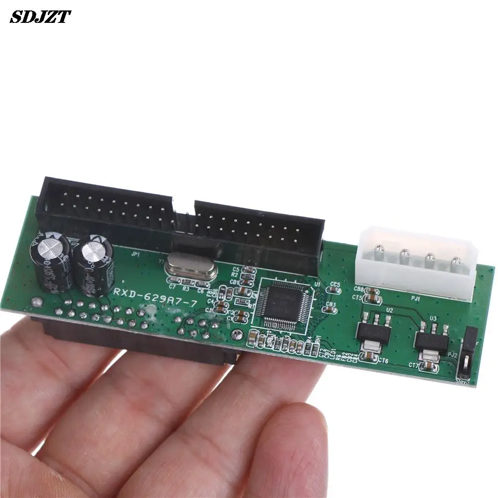 

ATA 133 100 HDD CD DVD Serial Sata to IDE Adapter Converter 2.5 Sata Female to 3.5 inch IDE Male 40 pin port 1.5Gbs Support