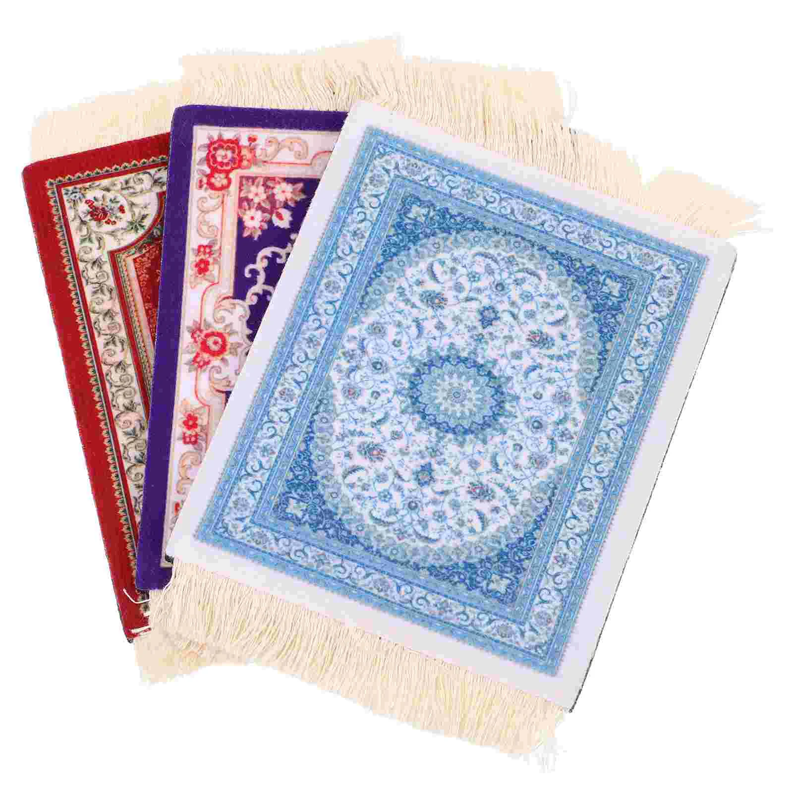 

Coasters Coaster Mat Table Drink Cup Placemats Holder Hot Pot Trivet Heat Rug Tapestry Woven Beverage Boho Tassel Teapot Round