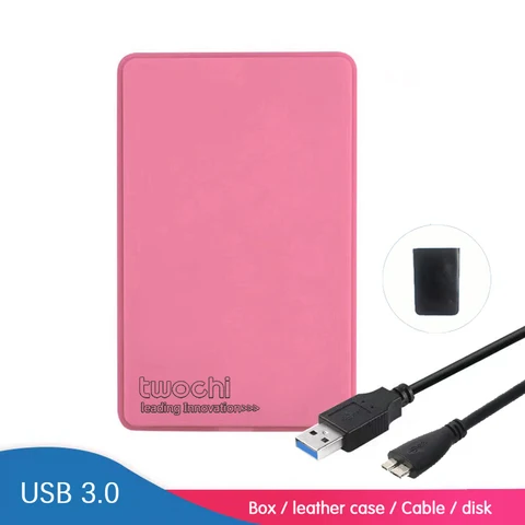 Супер внешний жесткий диск twochi''2тб, 1ТБ, USB 3,0 HDD память для ПК, Mac, планшета, Xbox, PS4, ТВ: добавить логотип бесплатно дизайн