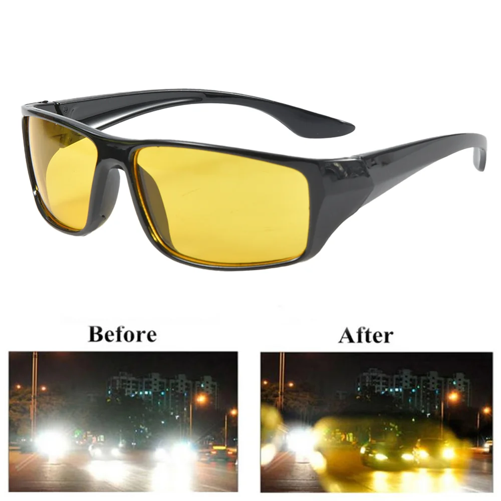

Anti-Glare Night Vision Driver Goggles Night Driving Enhanced Light Glasses Fashion Sunglasses Goggles Car Accessries