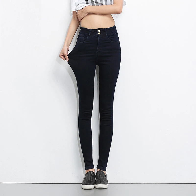 2022 Curve Size women jeans High Waist 