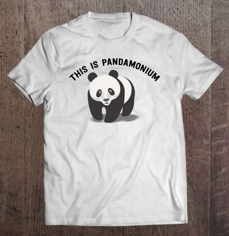 

Это пандамония смешная панда пандамония любовник юмор подарок футболка для мужчин футболка мужская футболка одежда мужская футболка