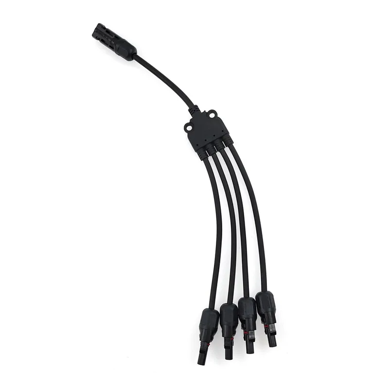 

Адаптер для солнечной фотогальванической панели, кабельный разъем, параллельное подключение пластины аккумулятора, Y-образные Солнечные Разъемы