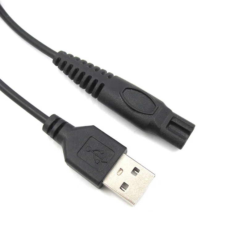 

1pcs 0.8m Charger Cord Shaver Charging Cable Portable USB Charger Cord Power Cable