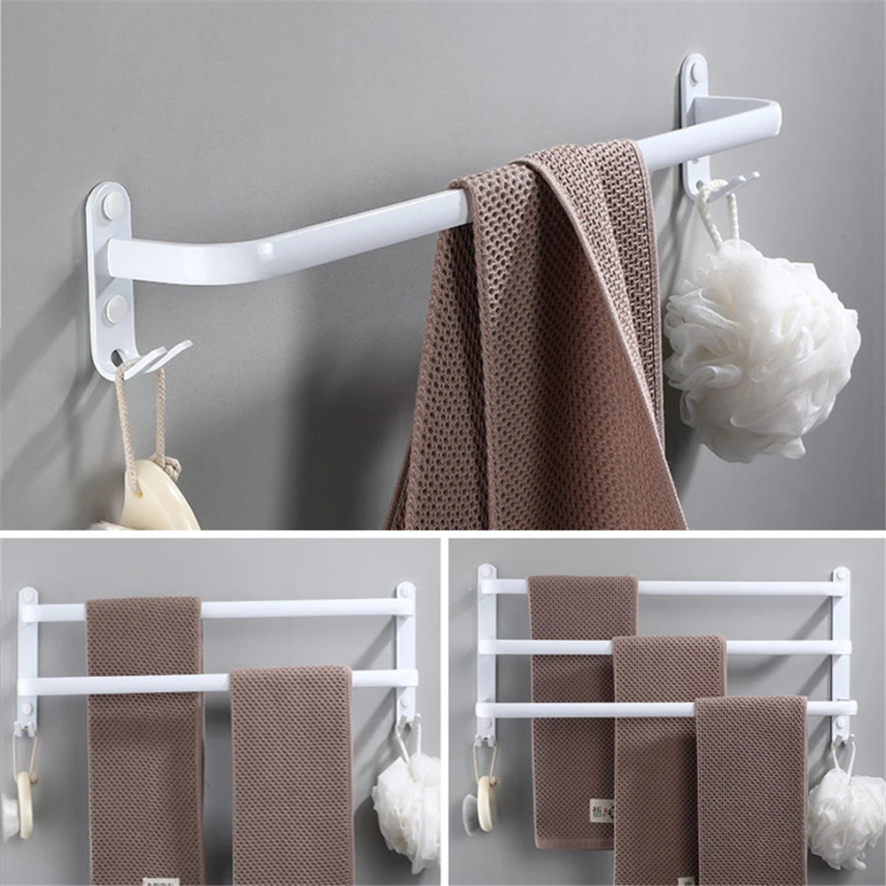 

Вешалка для полотенец, полотенец, полотенец в ванную комнату, вешалка для полотенец с креплением на унитаз, двойная вешалка для полотенец, Б...