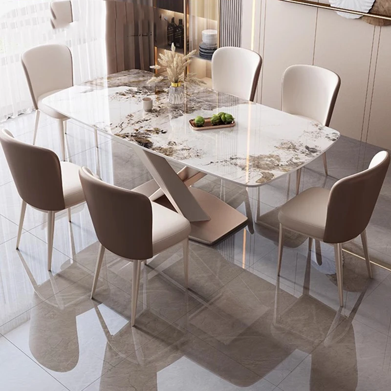 

Restaurant Dining Tables Luxury Coffee Eating Office Kitchen Tables Side Nordic Juegos De Comedor Dining Room Furniture WJ33XP