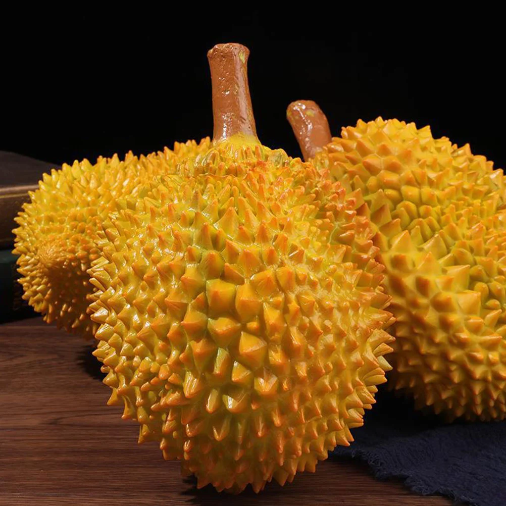 

Decor Desktop Fake Fruit Decorations Artificial Durian Model Faux Plastic Photo Prop Simulated Adornment Cabinet