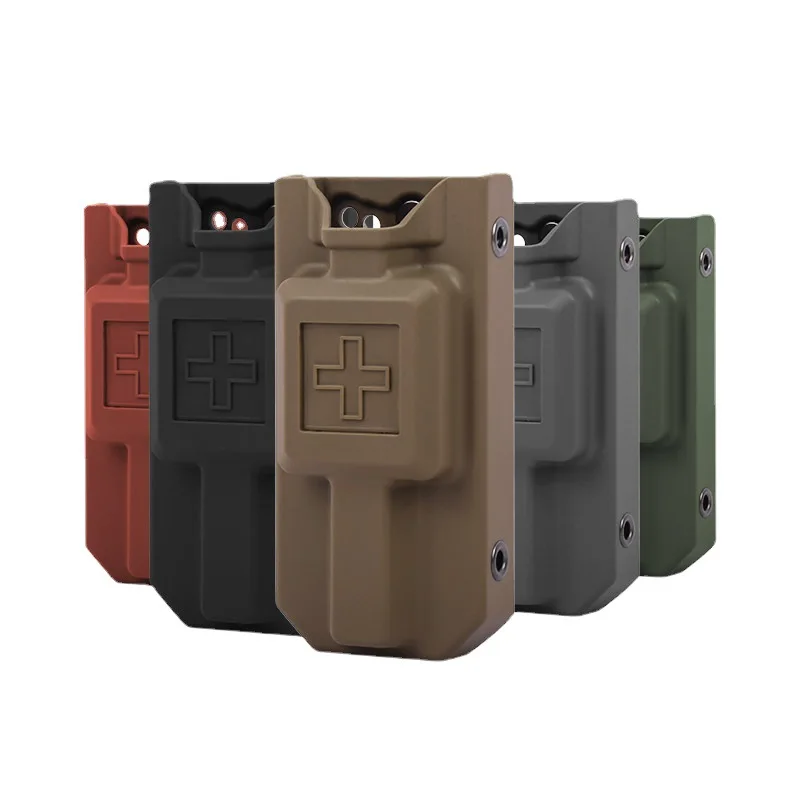 

Outdoor Tactics Medical Box EMT Tourniquet Storage Box Nylon Multi-Function Molle Quick Pull Box Survival Hiking