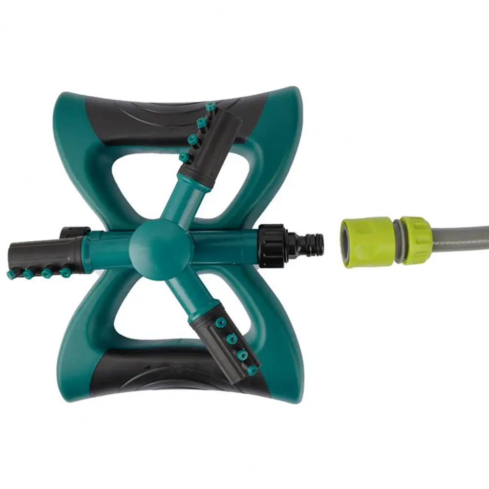 

Effective with Connector Time-saving Wide Coverage Grass Sprinkler 3 Propeller Nozzles Big Trident Sprinkler Patio Accessory