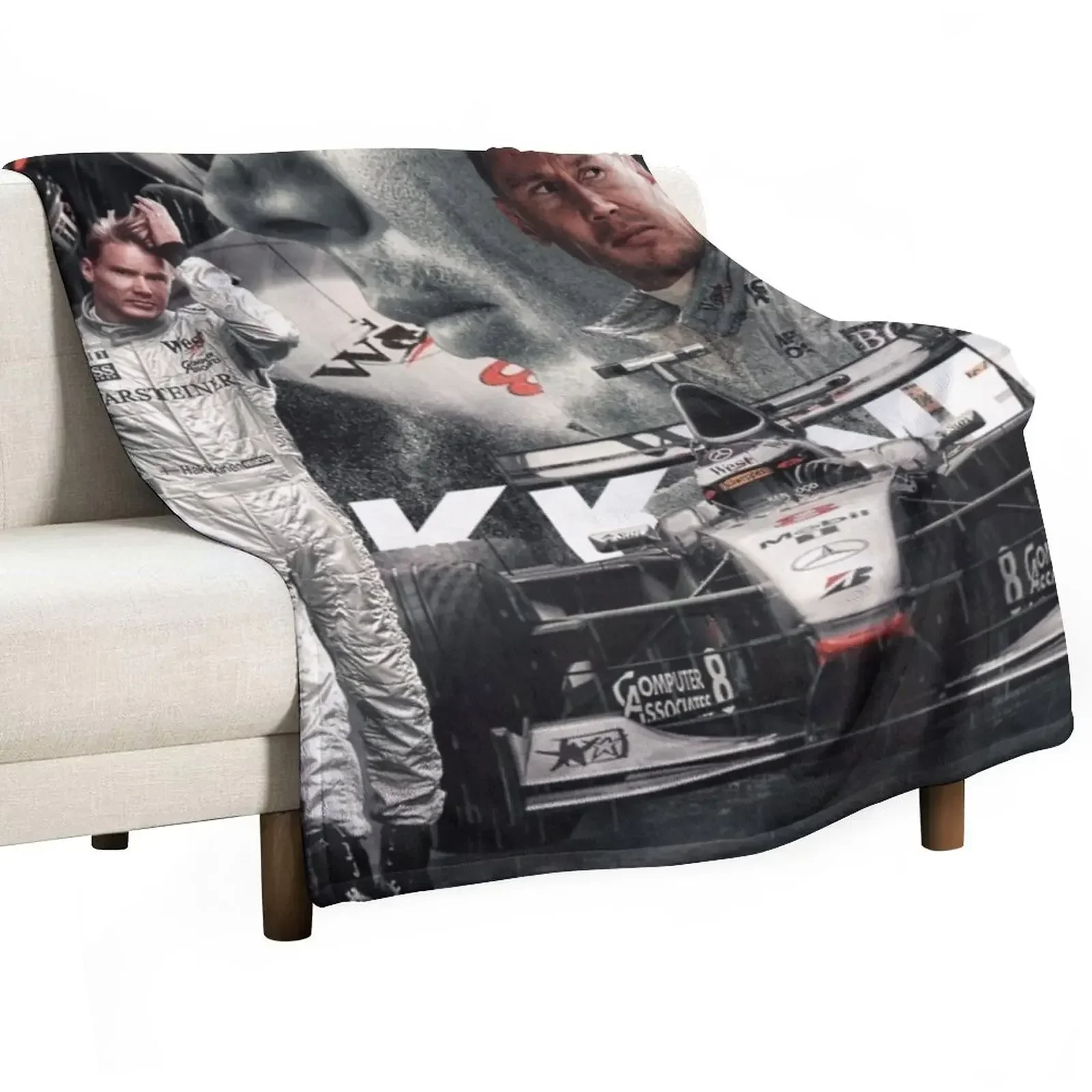 Новое художественное одеяло M H?kkinen клетчатая кровать красивые тепловые одеяла