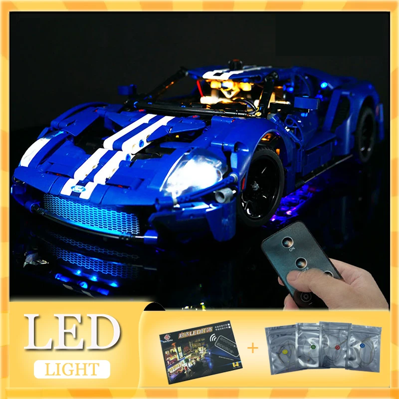 LED светящийся набор для LEGO 42154 Ford GT
