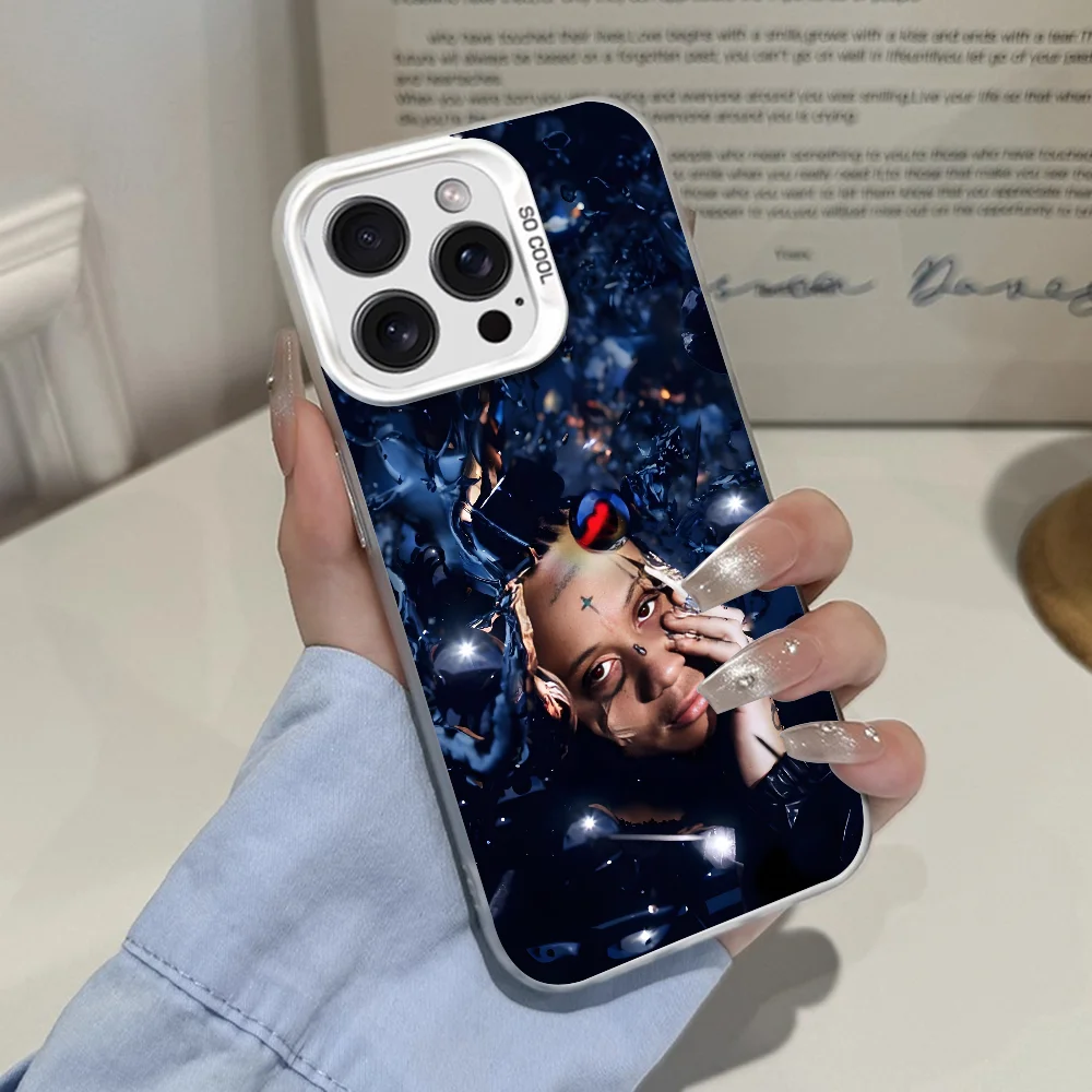 Фото Чехол для телефона R-ReddS Rapper T-Trippie для IPhone 12, 11, 13, 14, 15, 16, 17 Max Pro Plus Mini, защитный цветной чехол IMD №2