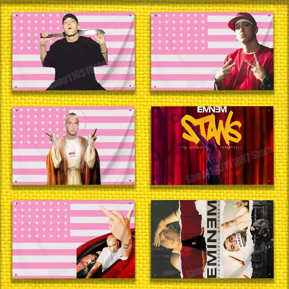 Фото E-Eminem Америка Флаг США для 60*90 см 60*110 см 150*200 см 100*150 см 80*120 см 50*70 см Баннер для спальни Гобелен №1
