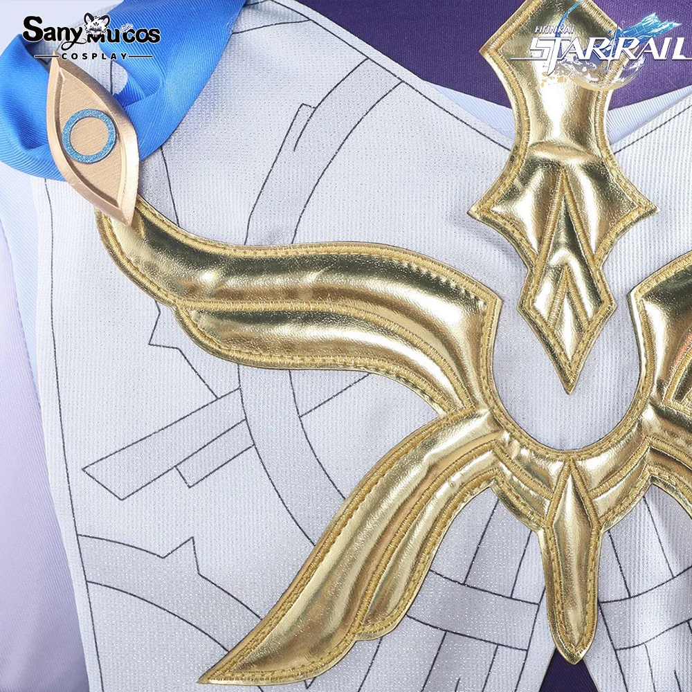 В НАЛИЧИИ SanyMuCos Sunday Cospaly Honkai: Star Rail Dress Outfit Comic-con Подарки на день рождения и праздник