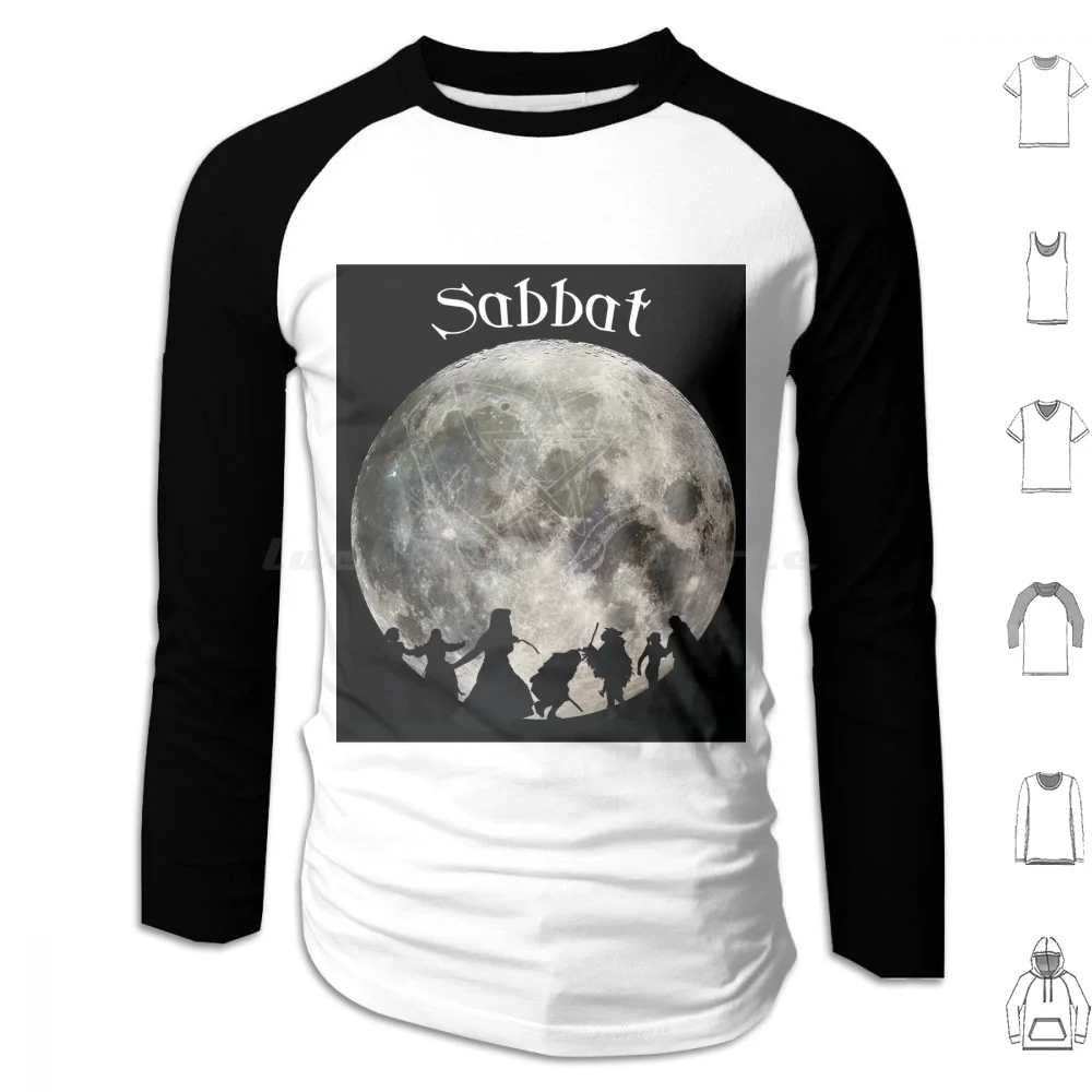 Толстовки с длинным рукавом волшебная луна языческая друида ведьма Викка Damh Bard