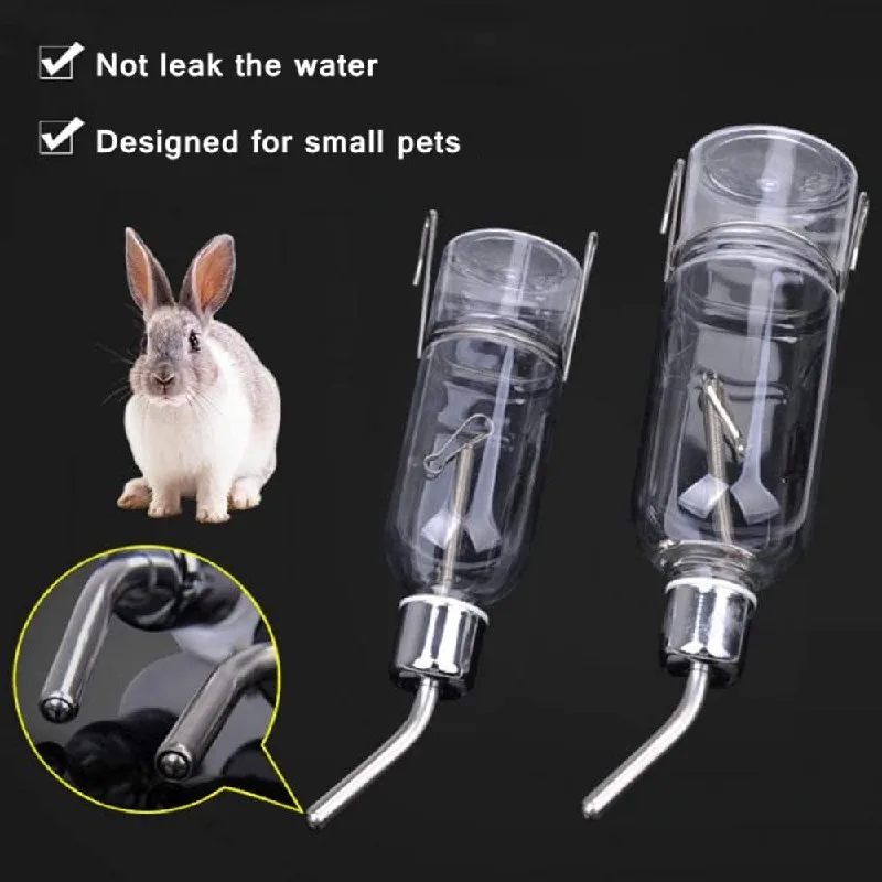

для кроликовдля грызунов для крыс для хомяка Пластиковые для хомяка Питьевая Бутылка-диспенсер для воды, подвесная кормушка для домашних ж...