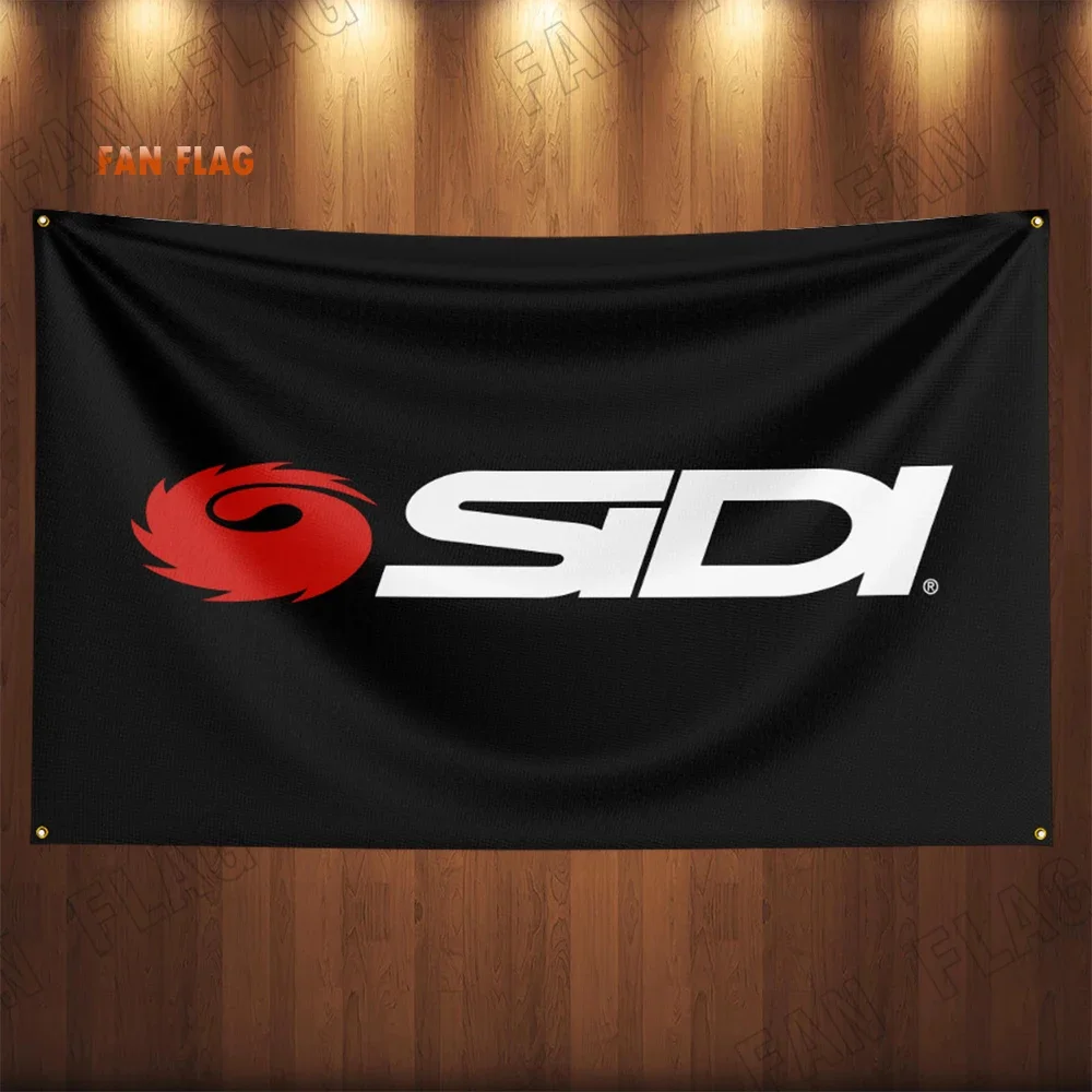 Автозапчасти SIDIs 90x150 см флаг баннер для мотоциклов автомобилей гоночных гаражей
