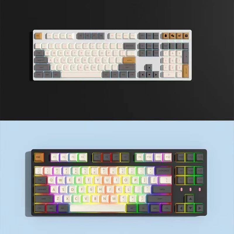 Колпачки для клавиш XDA PBT с подсветкой, 126 клавиш (art.: 3920bfb58fff3) - 3920bfb58fff3