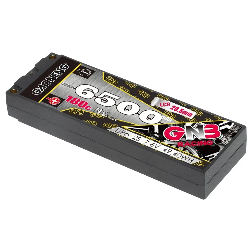 Gaoneng GNB LCG 2S HV 7.6V 6500mAh 180C Hardcase Lipo XT90