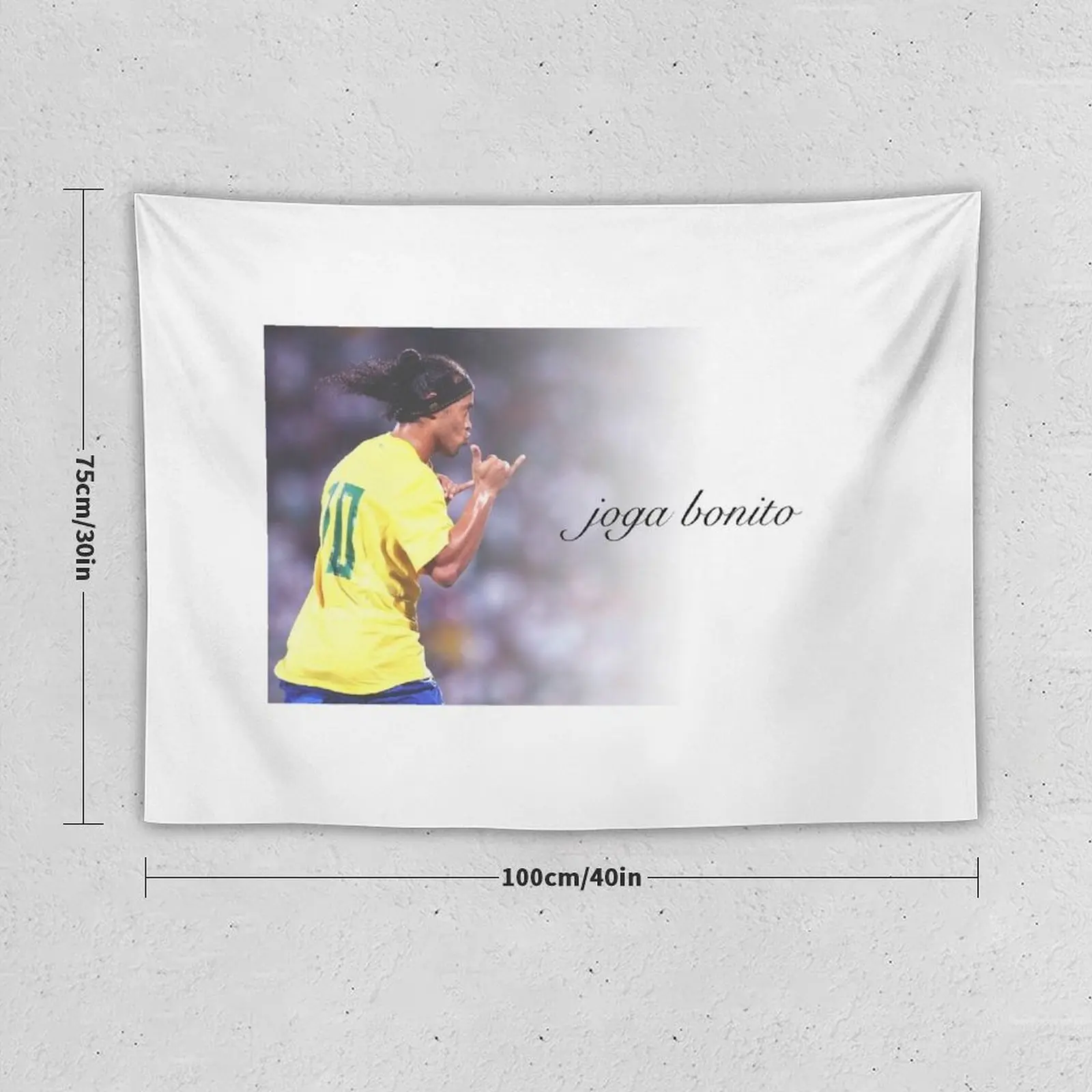 Ronaldinho Joga Bonito гобелен из полиэстера