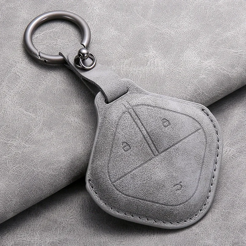 Кожаный чехол для автомобильного ключа оболочка SGMW Wuling бинго Airev 2023 Baojun Kiwi EV