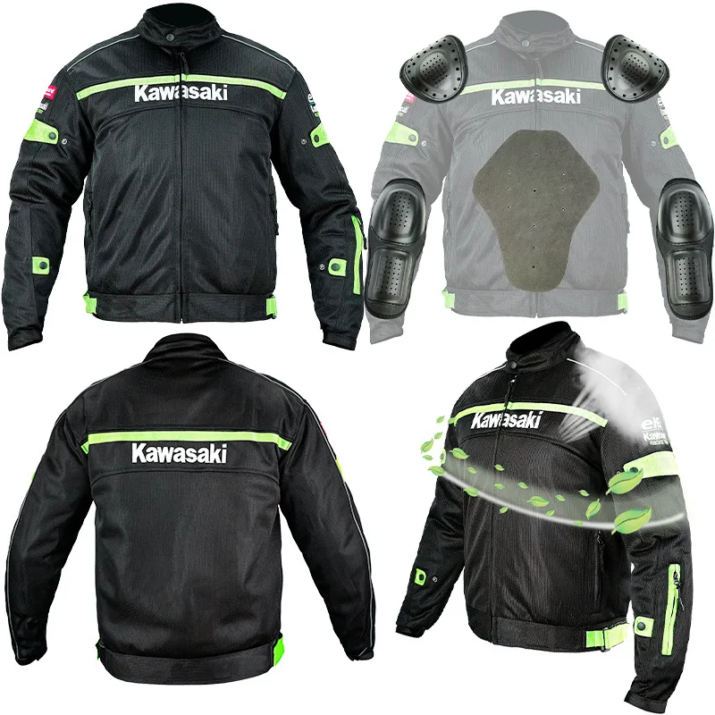 Autumn and summer off-road motorcycle motorcycle racing jersey anti-fall clothing motorcycle accessories lined jacket enlarge