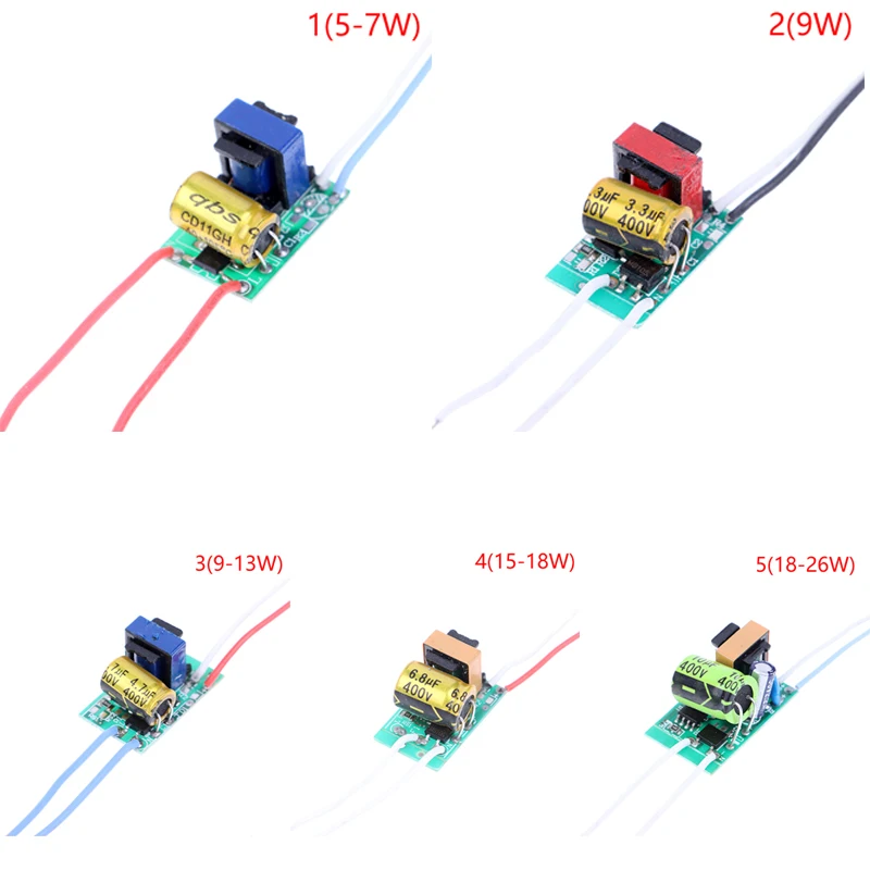 

LED Non-Isolated Driver Power Supply AC175-265V Lighting Transformers For LED Bulb