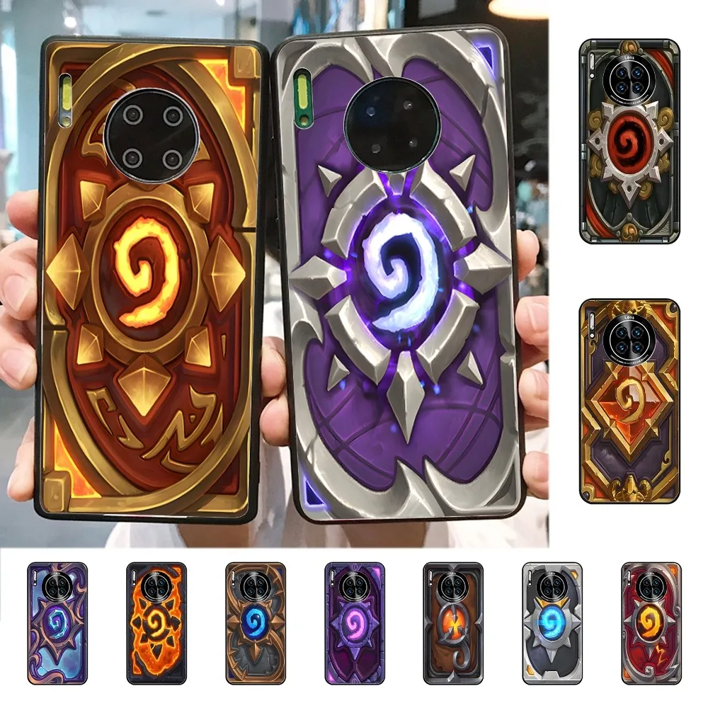 H-Hearthstone Card Backs Phone Case For Huawei Mate 10 20 30 40 50 Lite Pro Nova 3 3i 5 6 SE 7 7SE