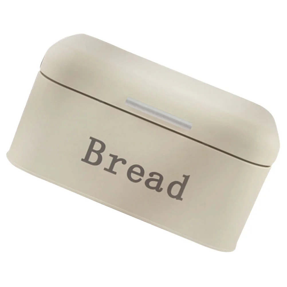 

Bread Box Loaf Storage Container Holder For Kitchen Counter Skin Care Products Organization Bin Countertop Iron Shop Desktop