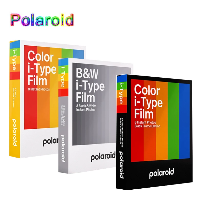 

8/16/24 Sheets Polaroid Originals i-Type Color Film and Edition for for Poloroid Camera Onestep2VF/ Onestep Plus /Now