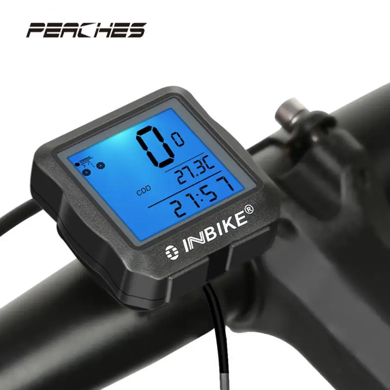 

INBIKE IC005 Wireless Wired Bicycle Computer Bike Speedometer Odometer Code Meter For Bicycle Riding Odometer Speed Detector