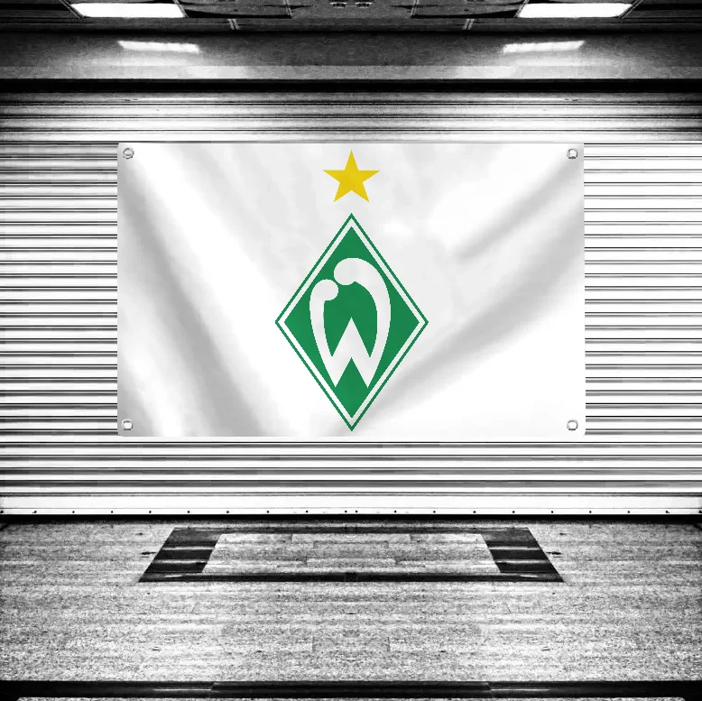 Женский флаг гордости полиэстер Sportsverein Werder B-bremen fc баннер для комнат декоративный