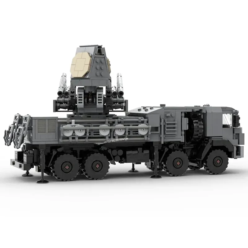 1845 шт. WW2 военные MOC PANTSIR S2 SA-22 система защиты от воздуха модель DIY творческие идеи