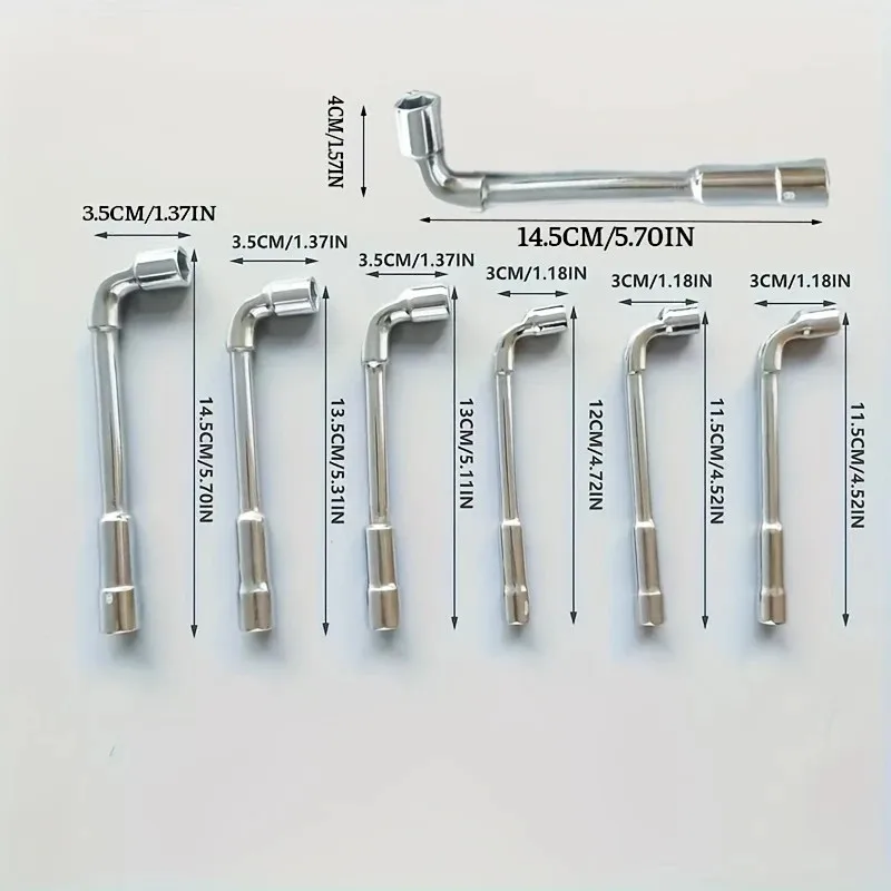 

Набор гаечных ключей L-образных LETIITTGOO 7 шт.