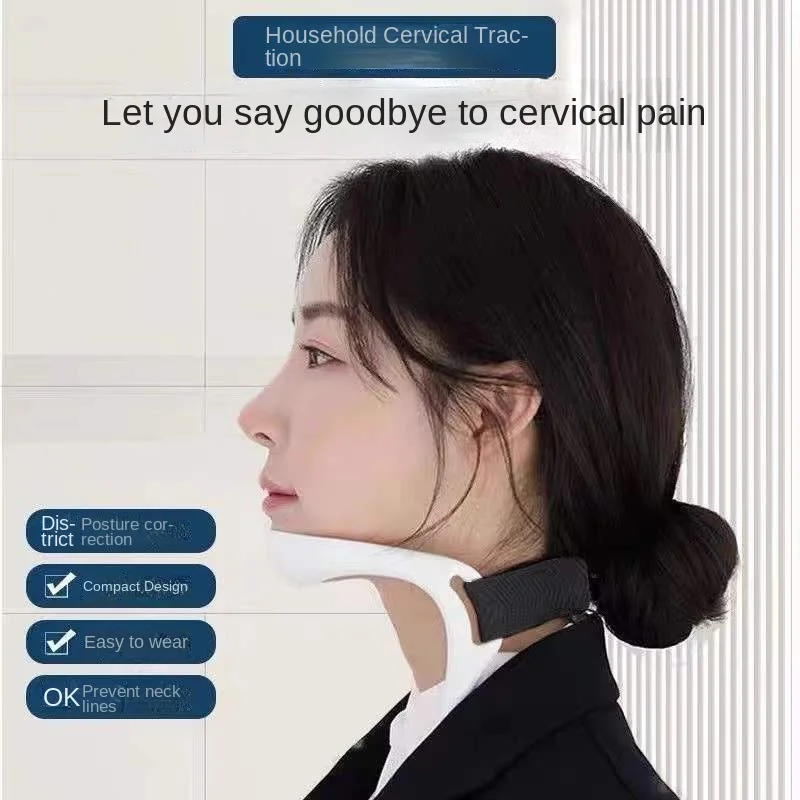 

Cervical Brace Cervical Traction Device Pain Relief Neck Relieve Spine Pressure Neck Support Correct The Forward Head Posture