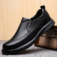 business luxury oxford shoes men breathable pu leather shoes rubber formal dress shoes male loafers office party wedding shoes