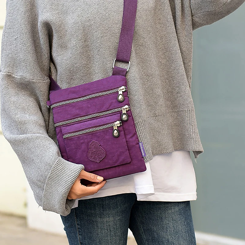 

Nylon Shoulder Bag 2022 Women's Bags High Quality Women Mobile Phone Bag Luxury Fashion Party Casual Crossbody Bags