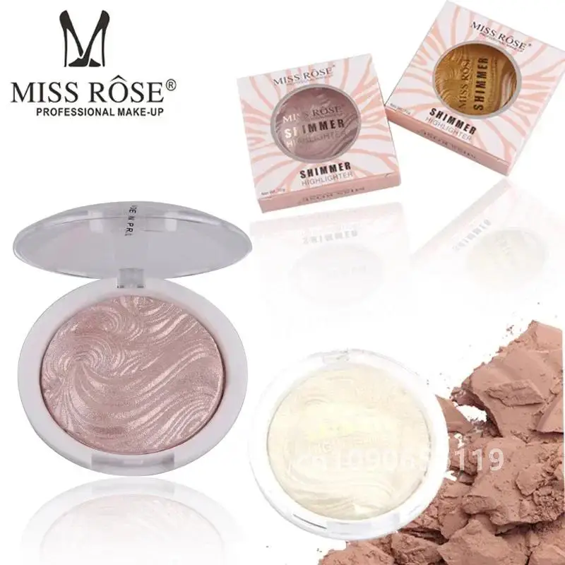 Miss Rose Макияж Запеченный мрамор Жемчуг Белый Серебристый Золотой Высокий
