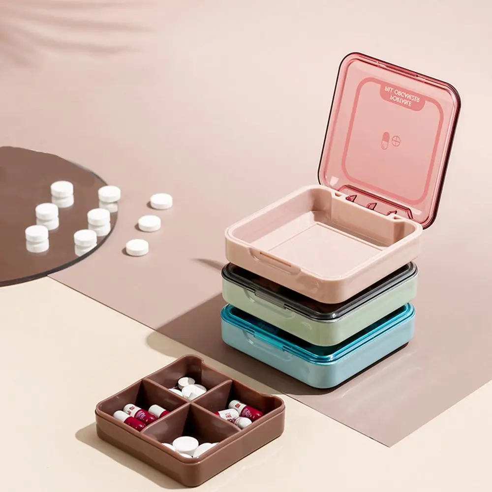 

Mini Travel One Week Outdoor Dispensed Plastic Storage Pill Box