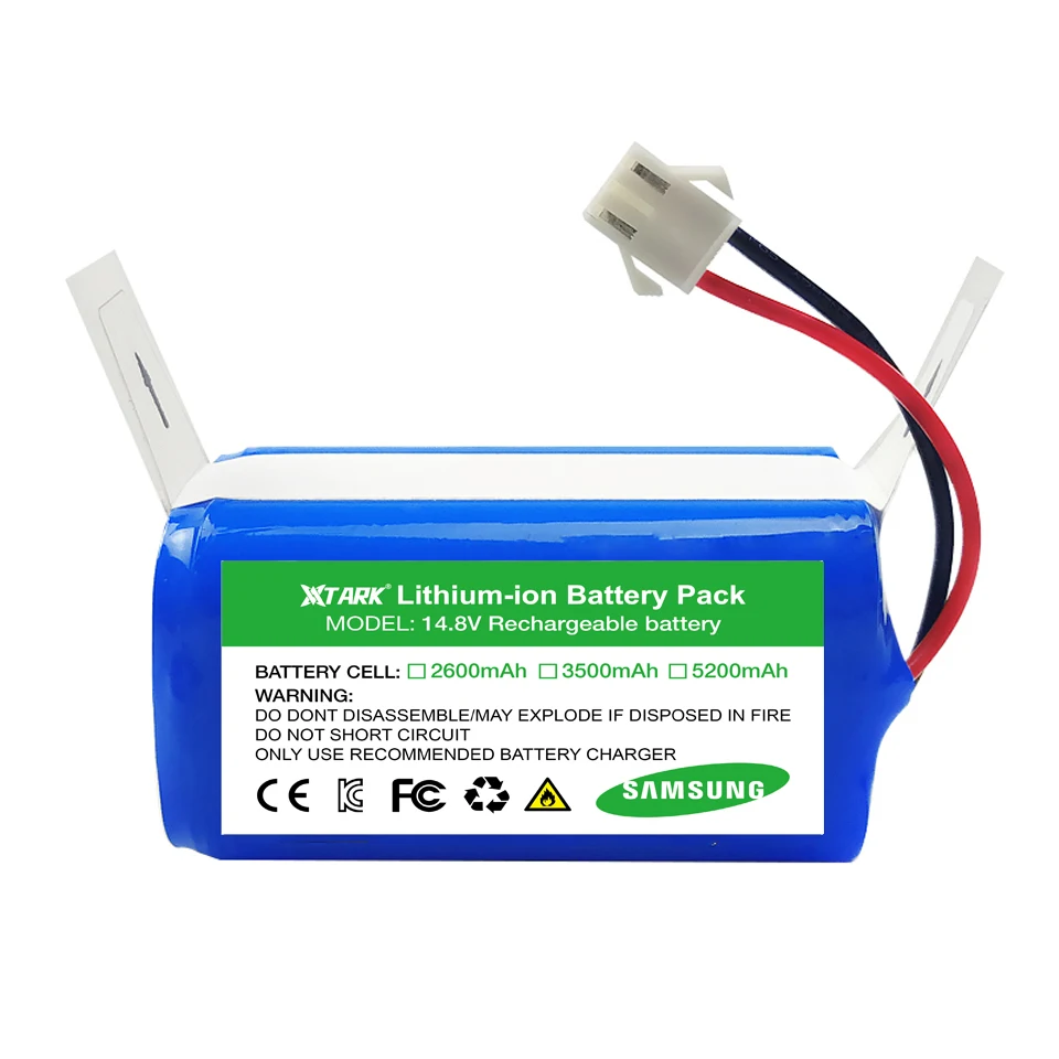 

3500mAh 14.4V N79 Li-Ion Battery for Ecovacs Deebot N79 N79S DN622 for Eufy Robovac 11, 11S, 11S MAX, 12, 15C, 15C MAX, 15T, 30