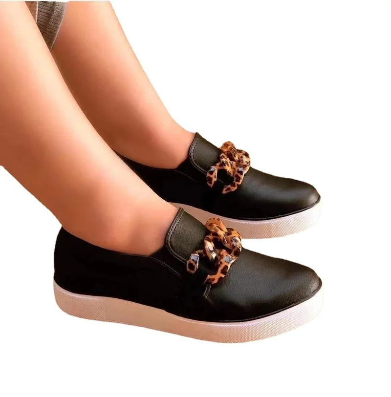 2022 Fashion Loafer Sneakers Women Shoes Slip-on Zapatos De Mujer Casual Tenis De Mujer Plus Size 43 Platform Shoes Ladies