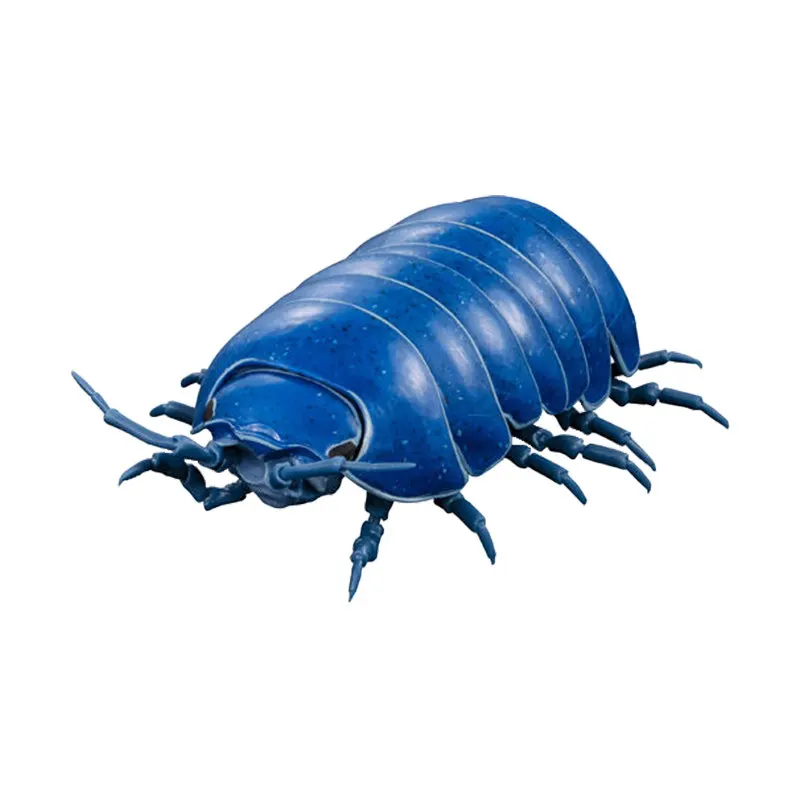 Коллекционная модель насекомого Bandai Bio Encyclopedia: Пилбаг (Woodlouse) — реалистичная, полностью подвижная, в 1000-кратном увеличении, развивающая игрушка-подарок (art.: 3920d882d4a0a) - 3920d882d4a0a