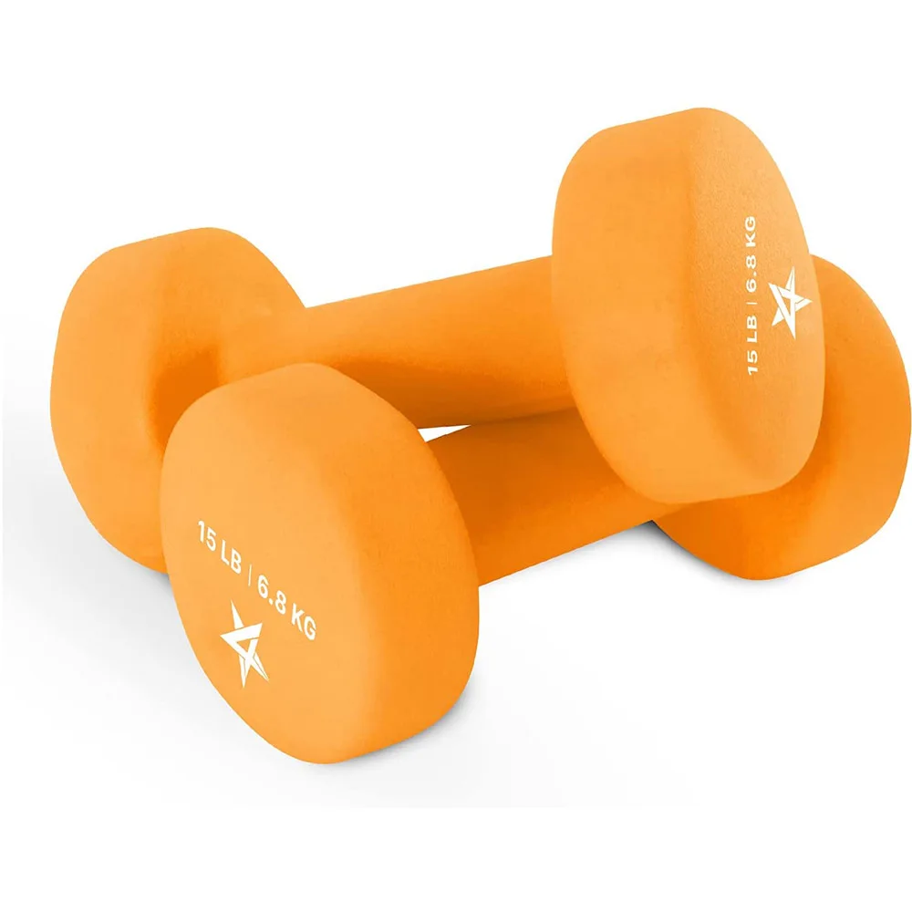 

Yes4All Neoprene Coated Dumbbell Hand Weight Sets of 2,Multiple Weight Options with Anti-roll,Anti-Slip,Hexagon Shape