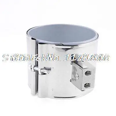 

Электрический ленточный обогреватель из нержавеющей стали, 220 В переменного тока, 750 Вт, 80 мм x 100 мм