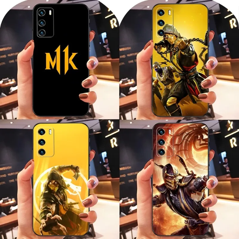 

Mortal Kombat Phone Case For Huawei Mate 10Pro 30 20 40 9 8 S 20X 5G 40E Plus Pro Nova 7i 7 Pro SE Desing Shell