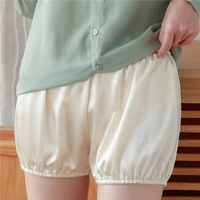 summer womens shorts ladies skirt soft and breathable safety pants new anti glare no curling pumpkin shorts for female girls