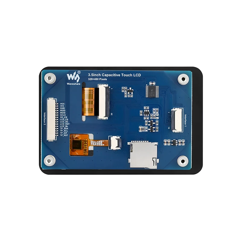 3 5-дюймовый емкостный сенсорный ЖК-дисплей 320x480 IPS-дисплей ST7796 FT6336 Драйвер для